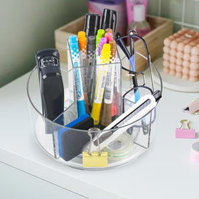 CECOLIC space-saving vanity storage keeps counters tidy