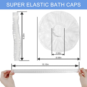 Ceizioes multi-use 1000-piece cap for travel, spa, or home tasks