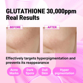 Close-up texture of CELDYQUE Glow Serum shows silky, even application.