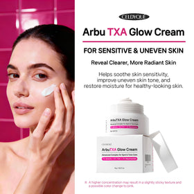 CELDYQUE Tranexamic Acid 5% cream image highlighting brightening potential