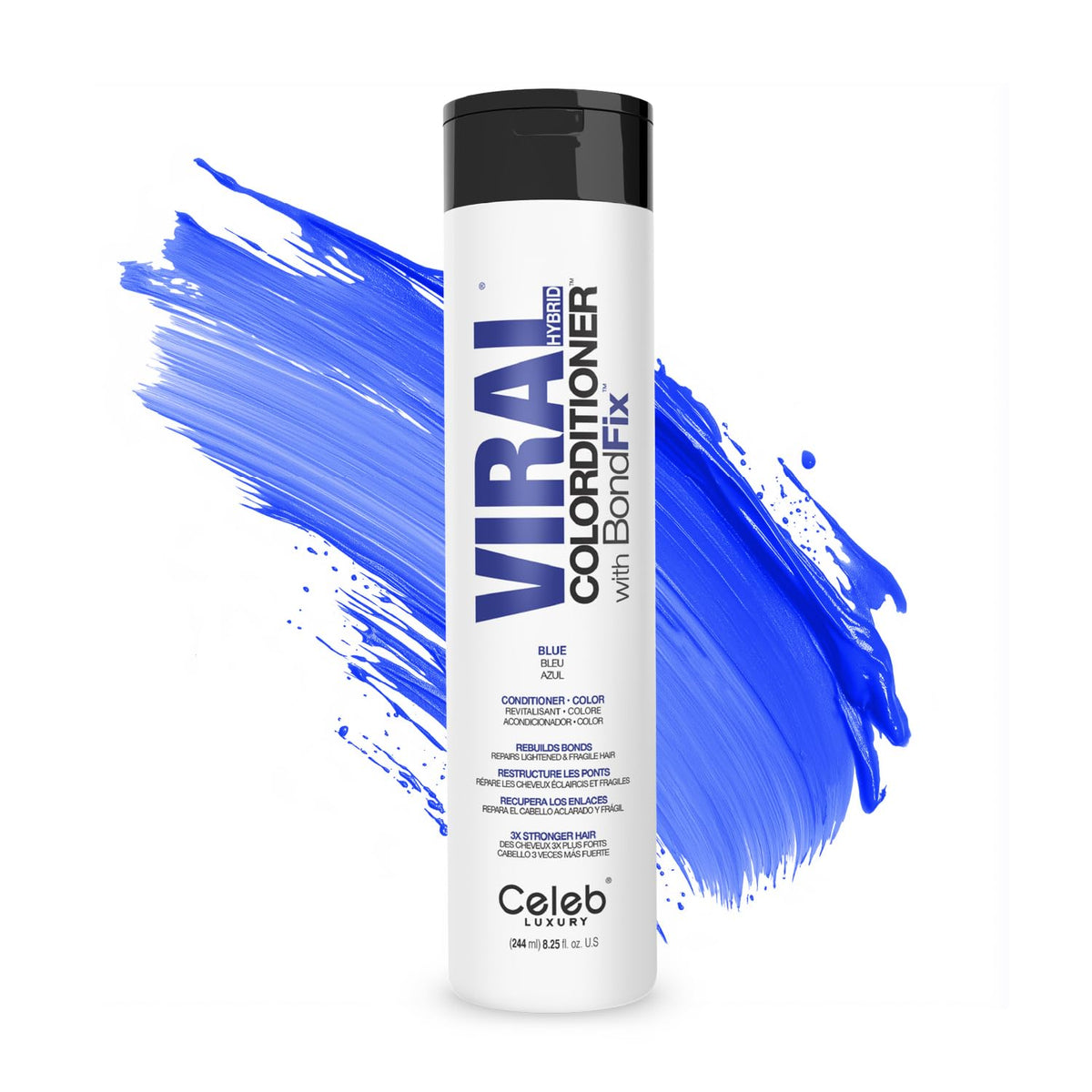 Celeb Luxury ColorConditioner bottle promotes vibrant semi-permanent color between salon visits.