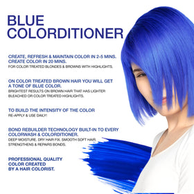 Celeb Luxury ColorConditioner dispense shows even color deposition during application.