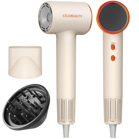 CELEBEAUTY hair dryer motor detail showing 110000 RPM for fast drying