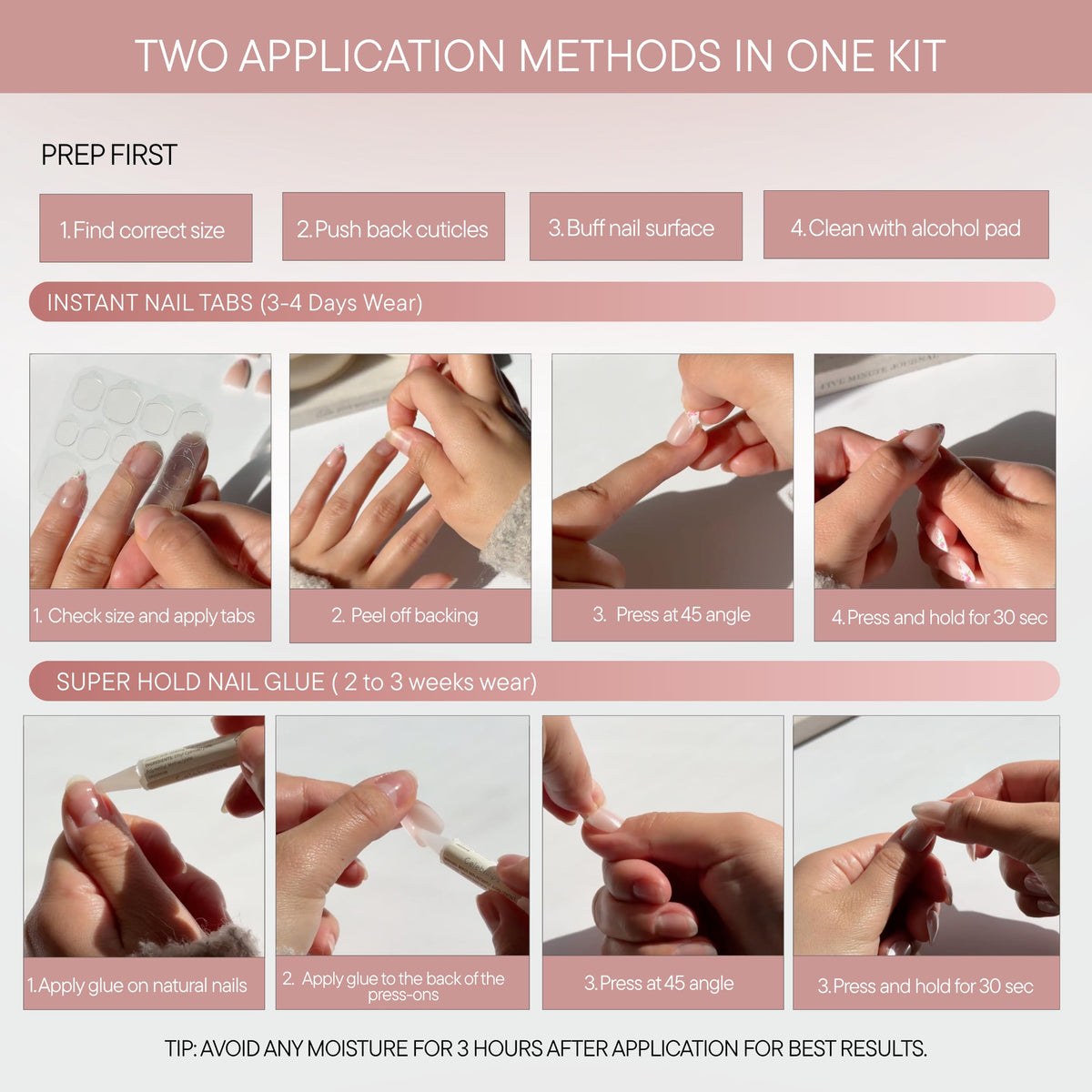 Celebritips Bye Bye Adhesive for gentle removal after wear