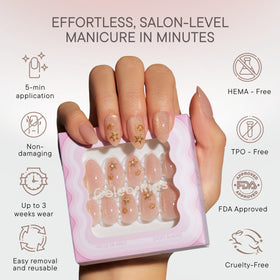 Celebritips Super-Hold Nail Glue provides secure adhesion for longer wear