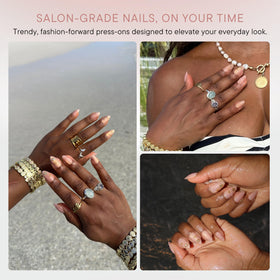 Celebritips Super-Hold Nail Glue keeps nails securely in place