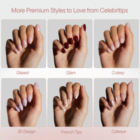 Celebritips Reusable nails can last up to three weeks per use