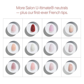 Celebritips Salon U-ltimate 16 sizes nail kit layout