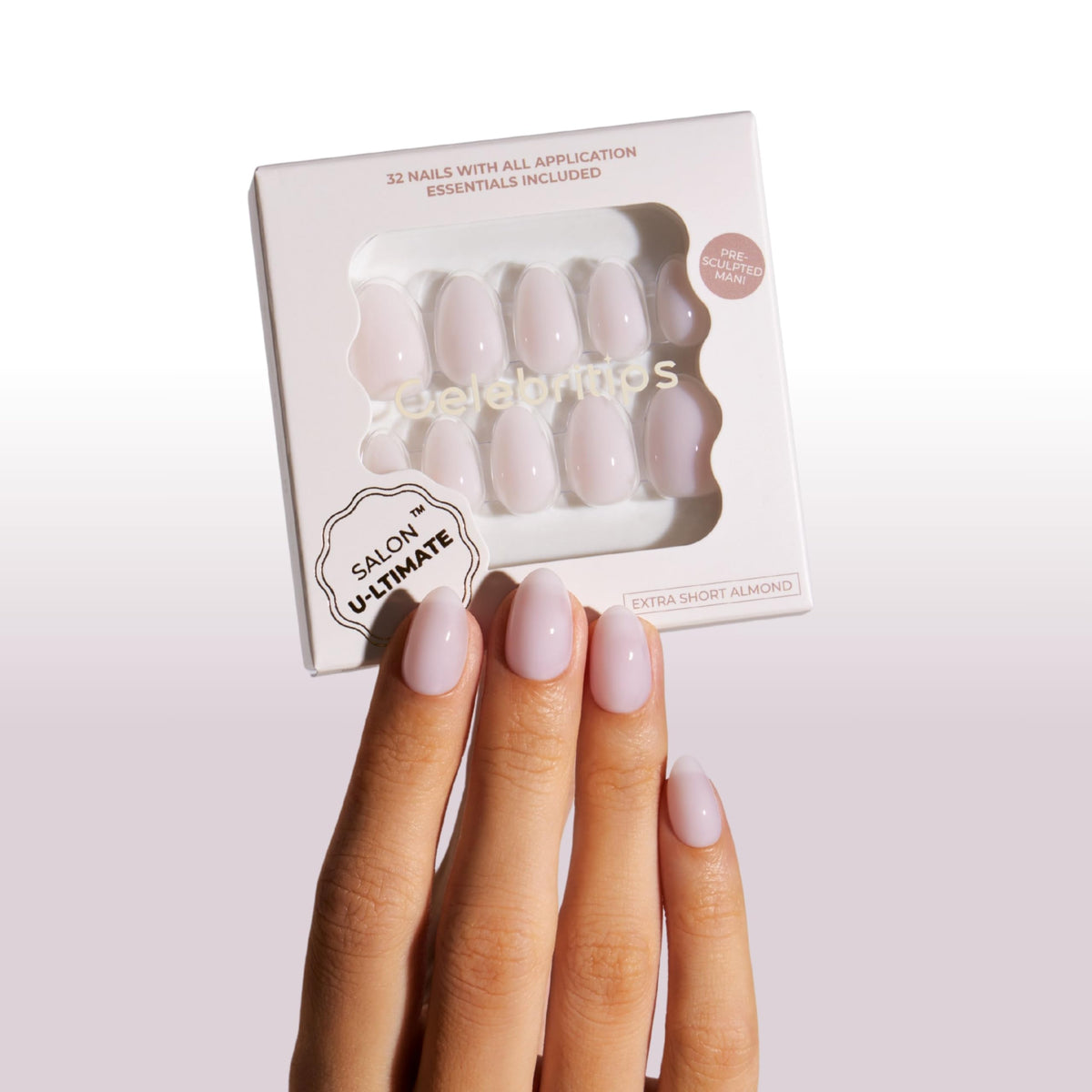 Celebritips Salon U-ltimate ballerina nails kit for a salon-like finish