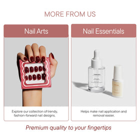 Celebritips nails are non-damaging to natural nails and reusable.