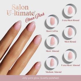 Celebritips Salon U-ltimate edges closeup highlighting U-edges to prevent lift.