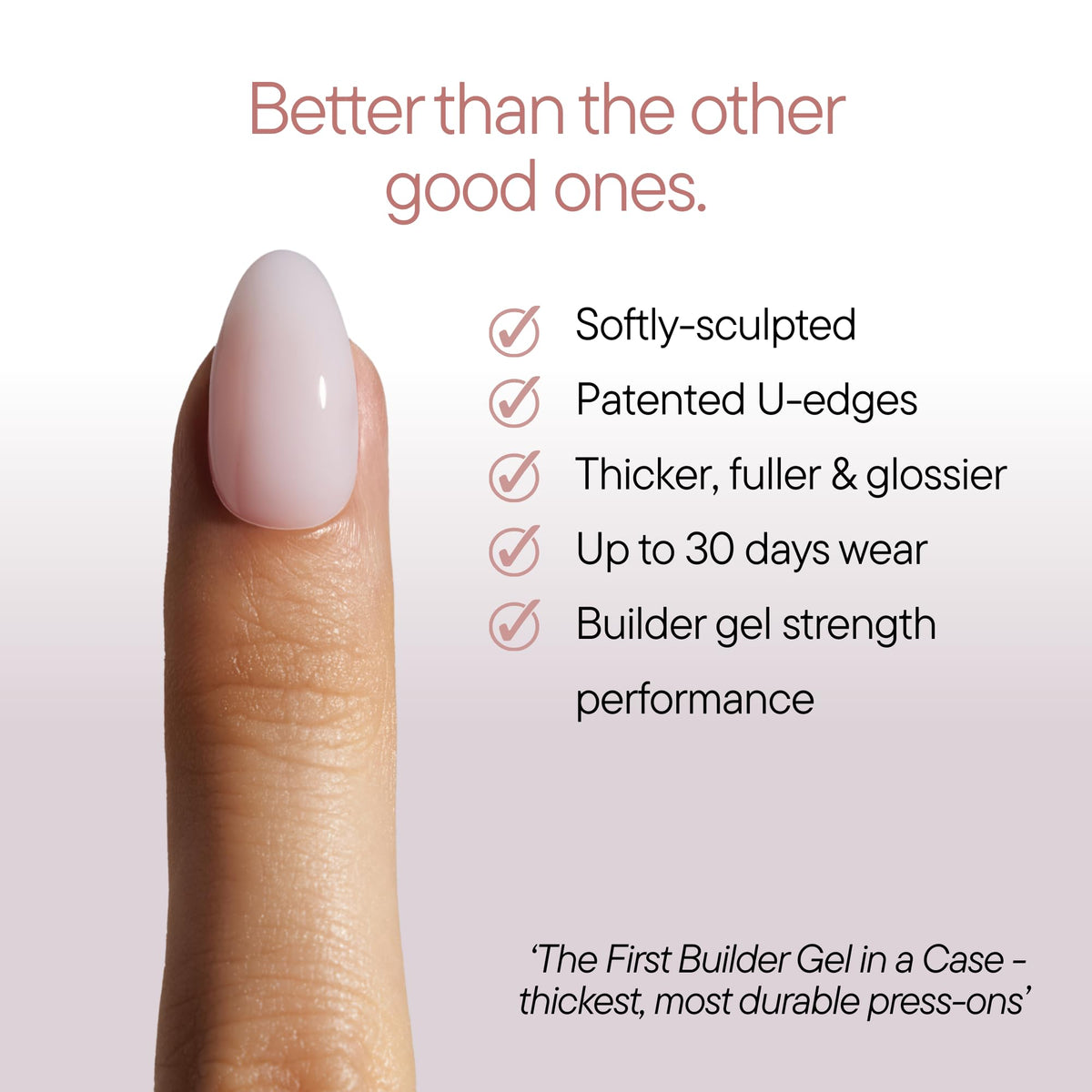 Celebritips Salon U-ltimate on-hand nails exhibit natural-looking, comfortable fit.