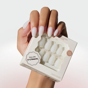 Celebritips Salon U-ltimate Sheer Milk nails ready for everyday wear