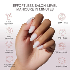Celebritips U-ltimate nails with U-edges prevent lift and snagging