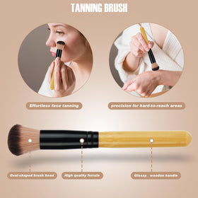 CeleCily waterproof tanning mitt helps keep products contained.