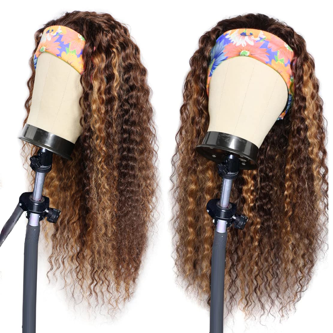 Celiarita deep wave hair close-up shows soft texture and smooth finish.