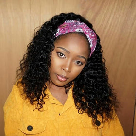 Celiarita headband wig texture close-up showing smooth, tangle-free waves.