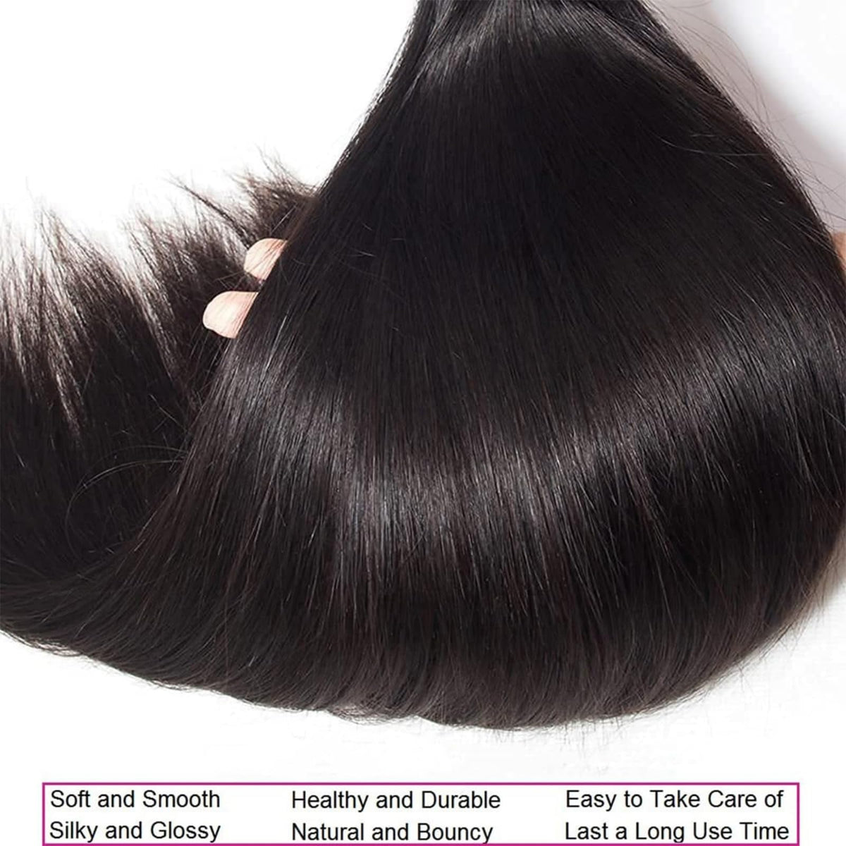 Celiarita straight bundles on model shows natural look.