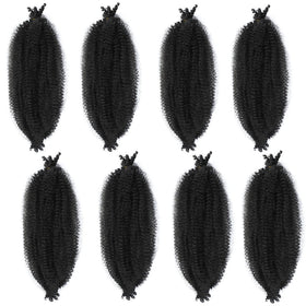 Celie 8-pack lot provides generous volume for most head sizes.