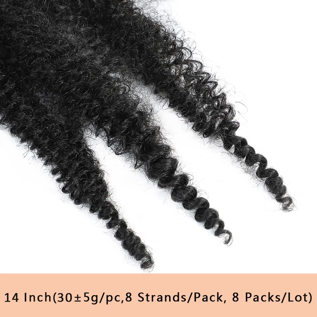 Celie Afro Twist suitable for daily wear, parties, cosplay and more.