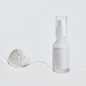 Celimax Dual Barrier Serum hyaluronic acid drop showing deep hydration for sensitive skin