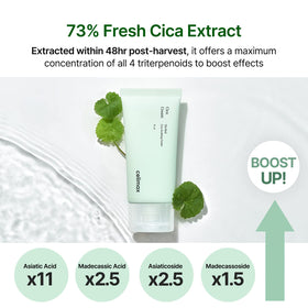 Celimax Real Cica Soothing Cream gel texture close-up fast-absorbing comfort