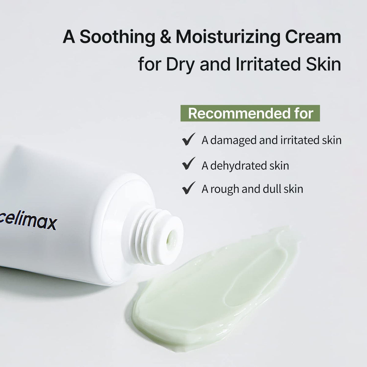Celimax Real Noni Energy Repair Cream texture swirl showing rich moisture.