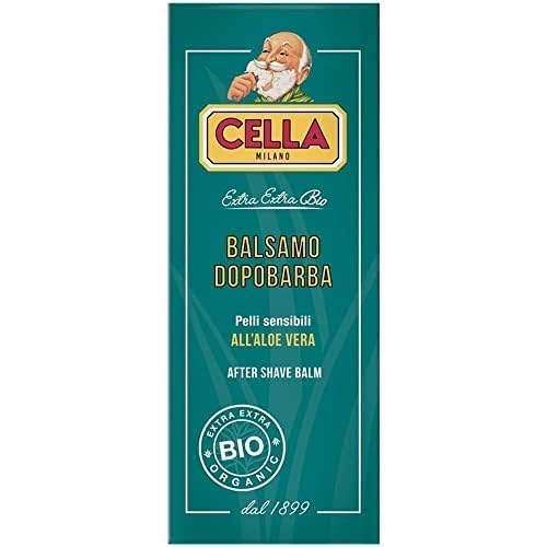 Cella Milano balm application demonstrates quick absorption for a non-greasy finish after shaving.