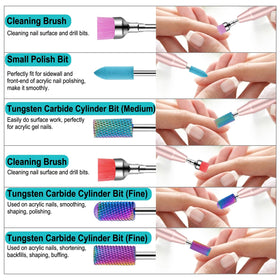 Cellentool tungsten carbide bits provide efficient material removal and prep.