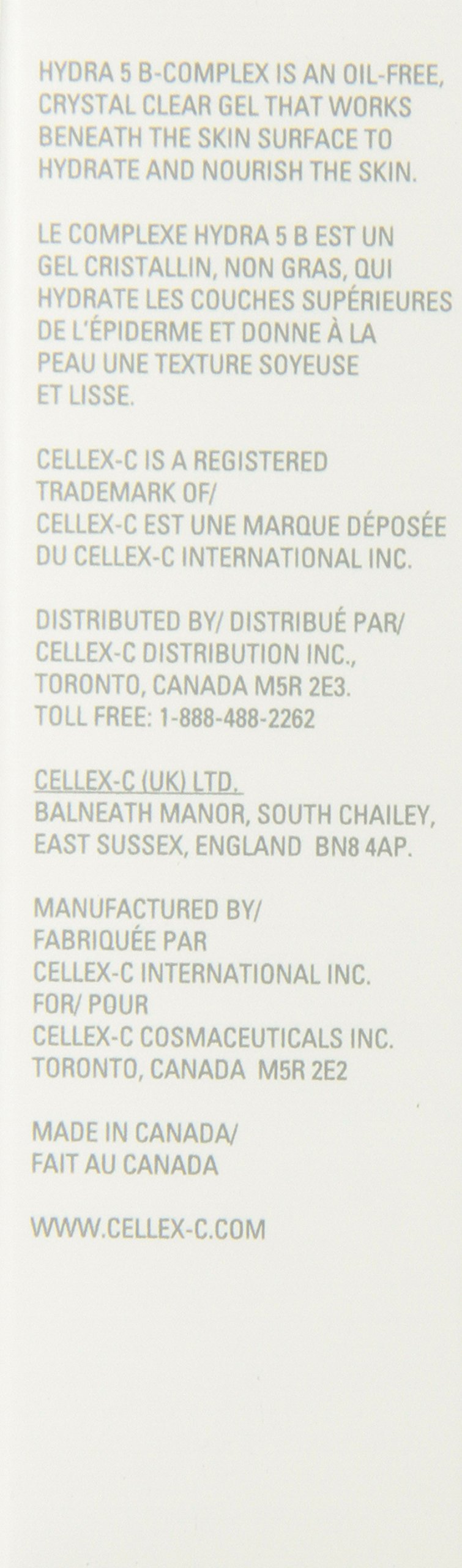 Cellex-C Hydra 5 B-Complex glow effect on skin for radiant finish