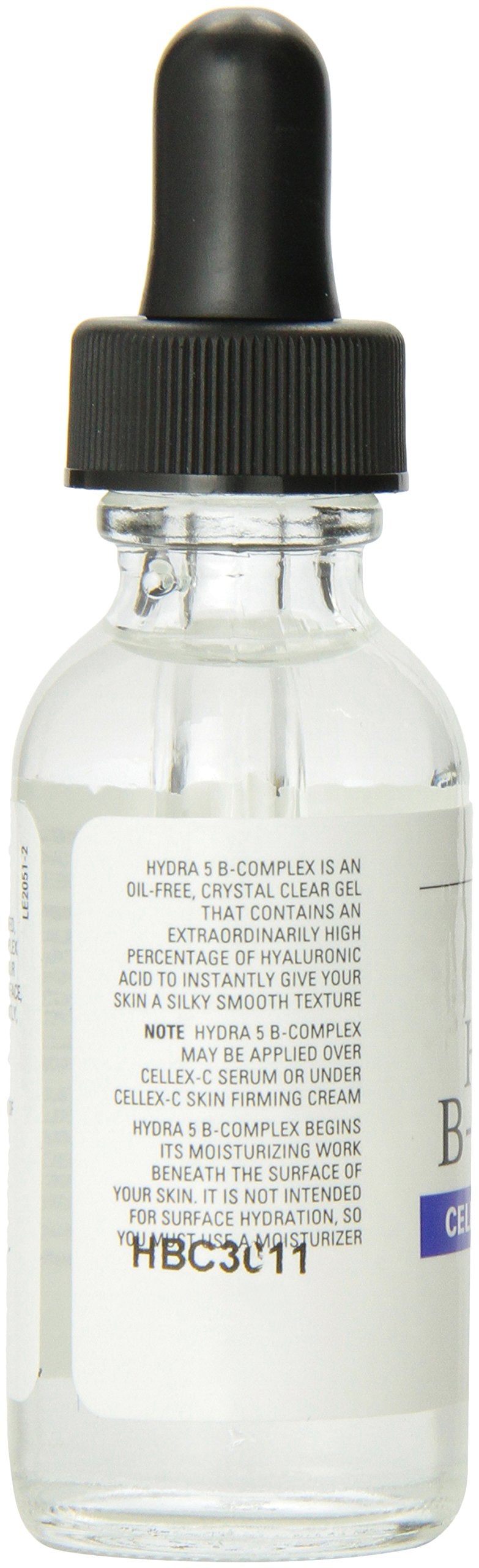 Cellex-C Hydra 5 B-Complex hyaluronic acid portrait emphasizing plump hydrated skin