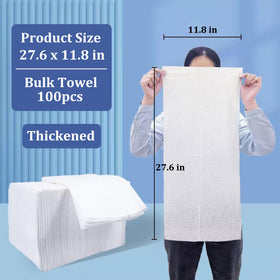 Celmuron 12x28 inch towel used for hair drying