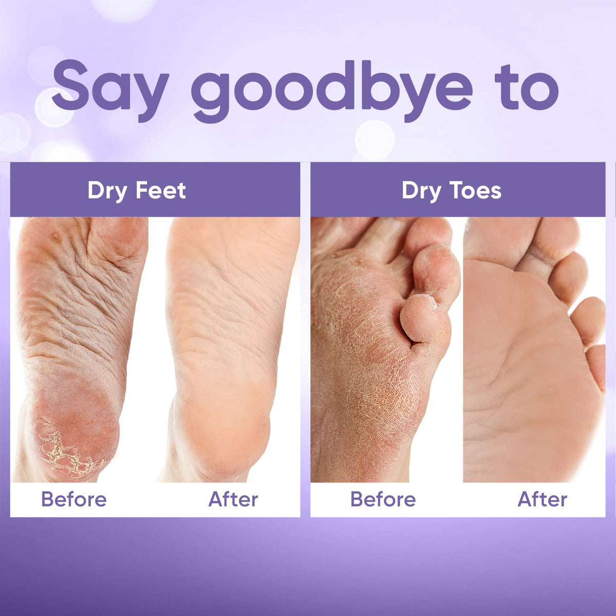 CÉLOR lavender scent soothes during at-home foot care.