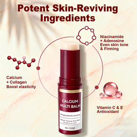 Celuriane Calcium Multi Balm Stick eyes care with soothing feel and improved resilience around eye area.