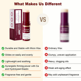 Celuriane Calcium Multi Balm Stick neck area renewal with subtle firmness.