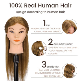 cenoz washed and processed hair offers safe styling practice.