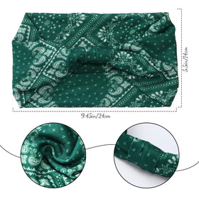 Censen african-pattern headbands in bright colors to elevate outfits.