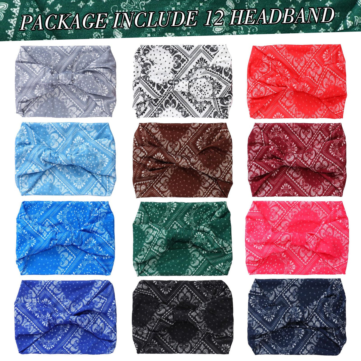 Censen boho chiffon headwraps with soft, breathable fabric for comfort.