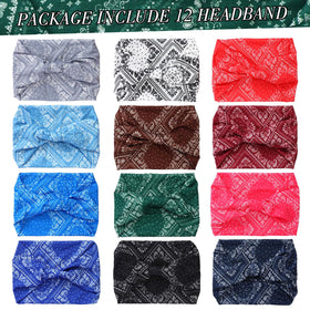 Censen boho chiffon headwraps with soft, breathable fabric for comfort.
