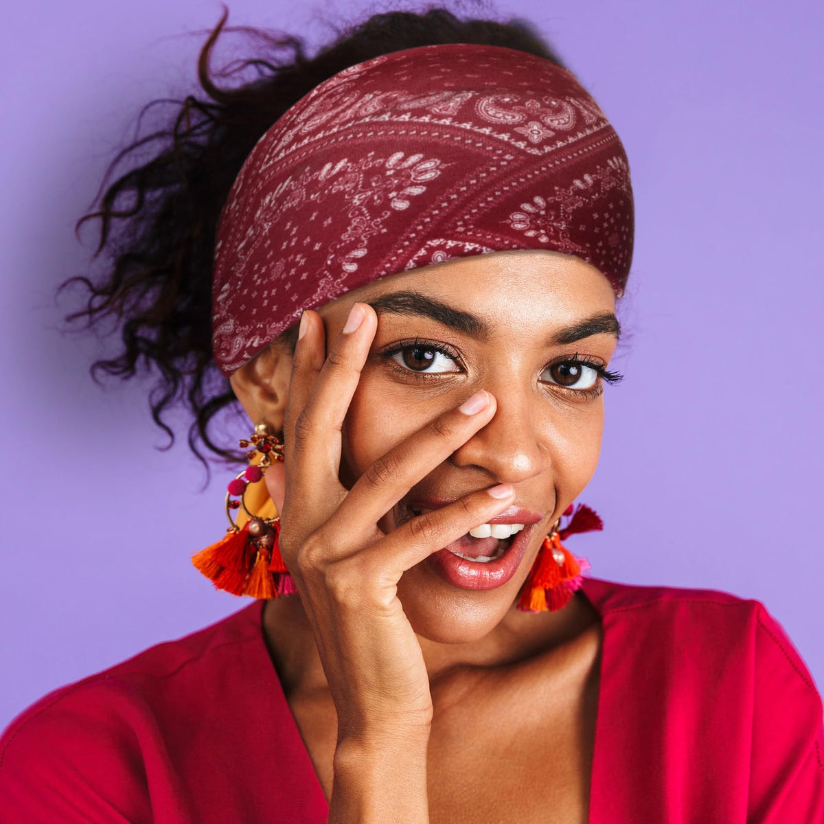 Censen wide-elastic headbands with universal fit for most head sizes.