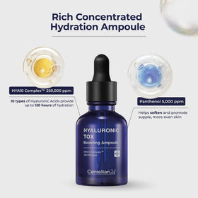 HYA10 complex and panthenol deliver deep moisturization and surface smoothing.
