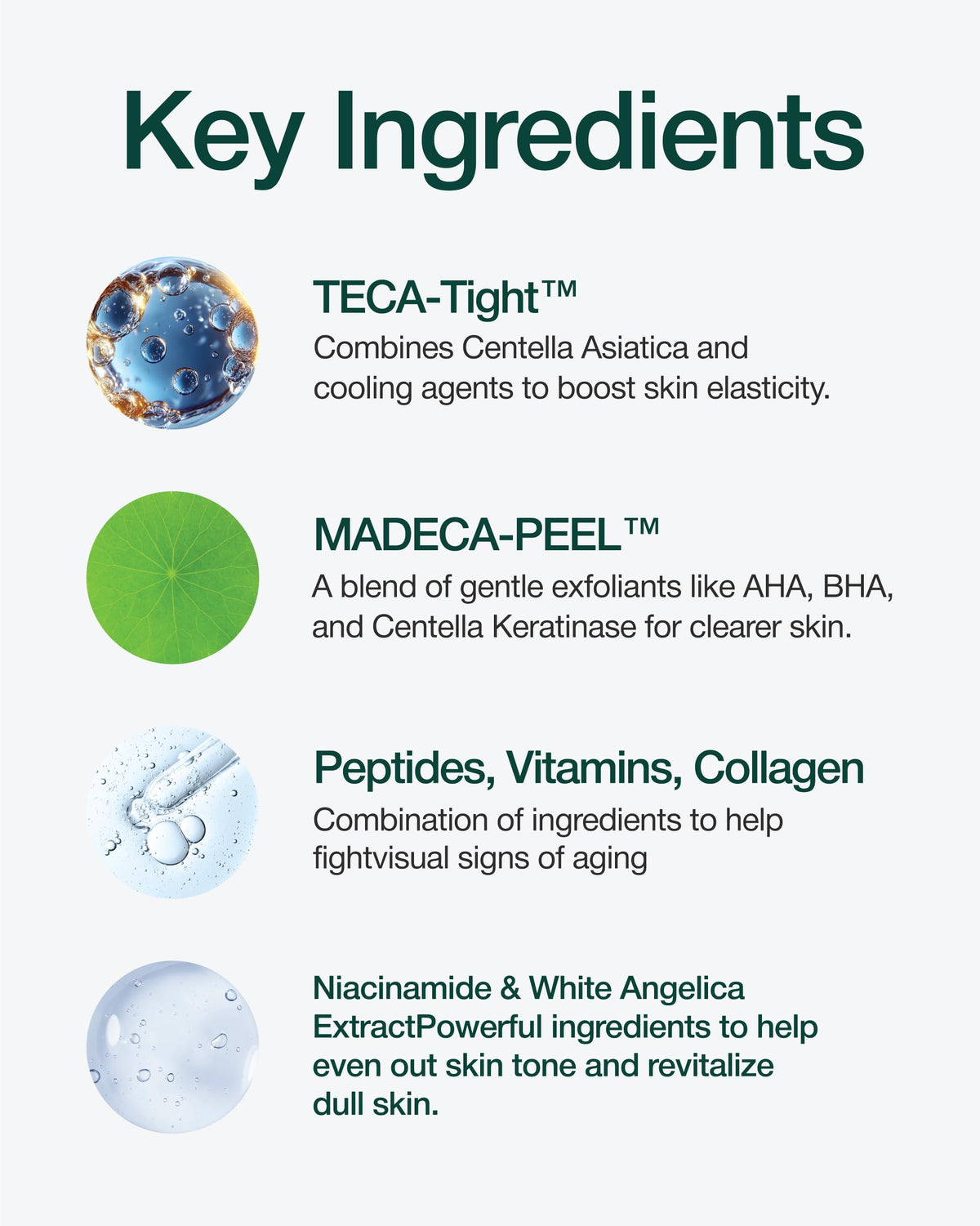CENTELLIAN 24 Madeca Double Tightening Ampoule Pad cooling-closeup communicates refreshing chill effect