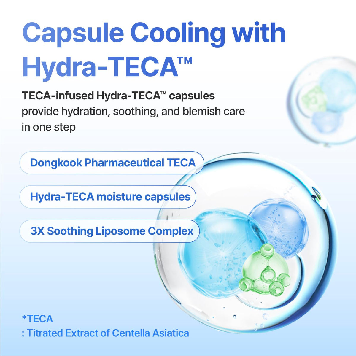 Hydra TECA cooling concept with CENTELLIAN 24 Madeca Cream Hydra Calming
