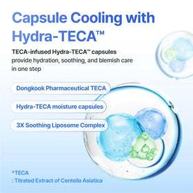 Hydra TECA cooling concept with CENTELLIAN 24 Madeca Cream Hydra Calming