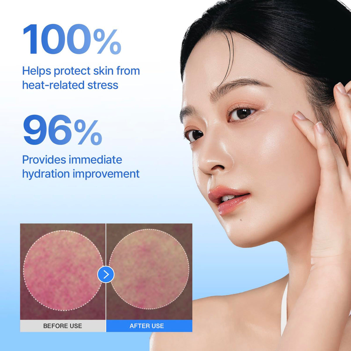 Pump application of CENTELLIAN 24 Madeca Cream Hydra Calming for even distribution