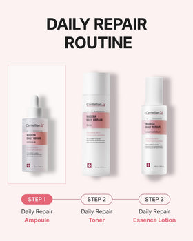 CENTELLIAN 24 Madeca Daily Repair Ampoule packaging box presenting premium skincare packaging