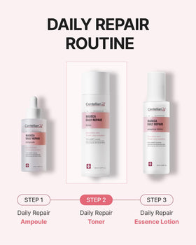 Centellian 24 Madeca Daily Repair Toner in daily routine for hydration and calm