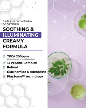 Centellian 24 Madeca Mask cooling effect demonstrates instant calm after application.