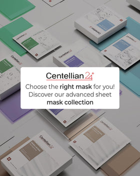 Centellian 24 Madeca Mask vegan sheet pack promotes healthy skin daily.