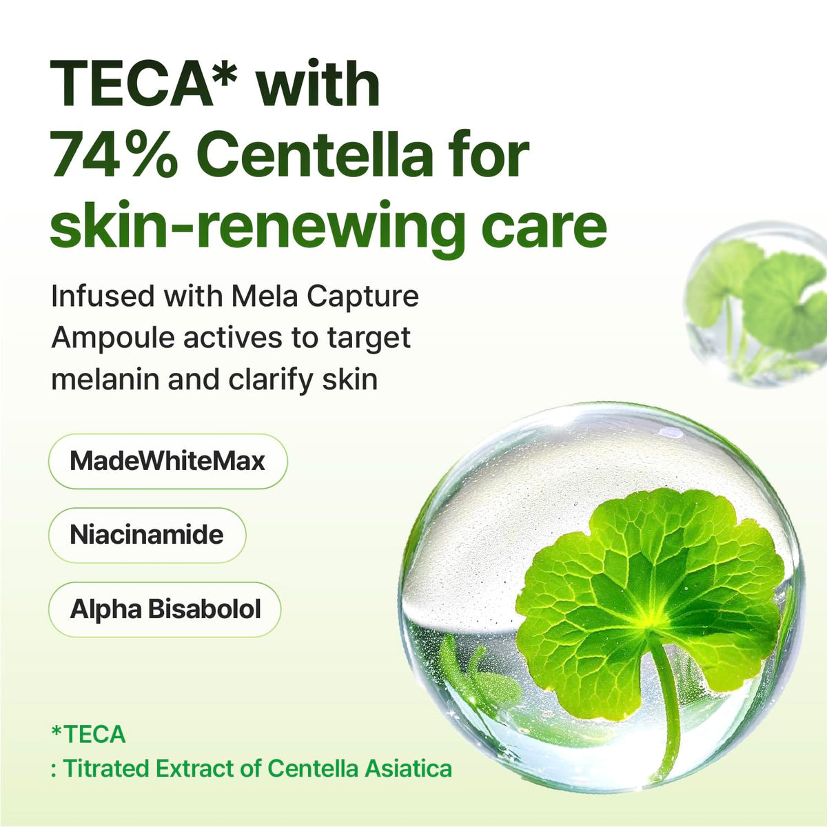 Centellian 24 Madeca Mela Capture Pad promotes a healthy glow.